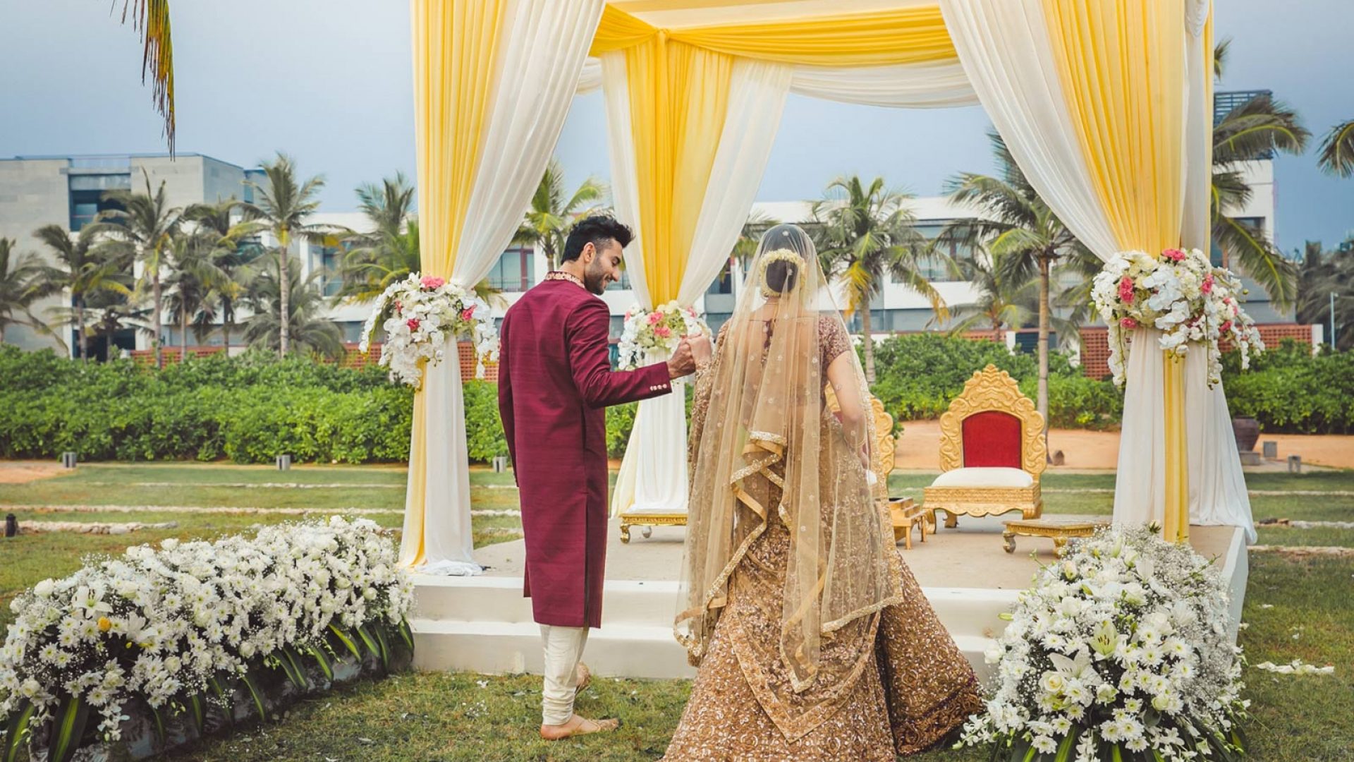 Grand Royal Vows Under Starlight